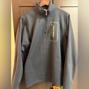 Under Armour Blue 1/4 zip Loose Fit Fleece Jacket men’s medium